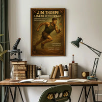 Jim Thorpe Legend of the Track Jim Thorpe Poster