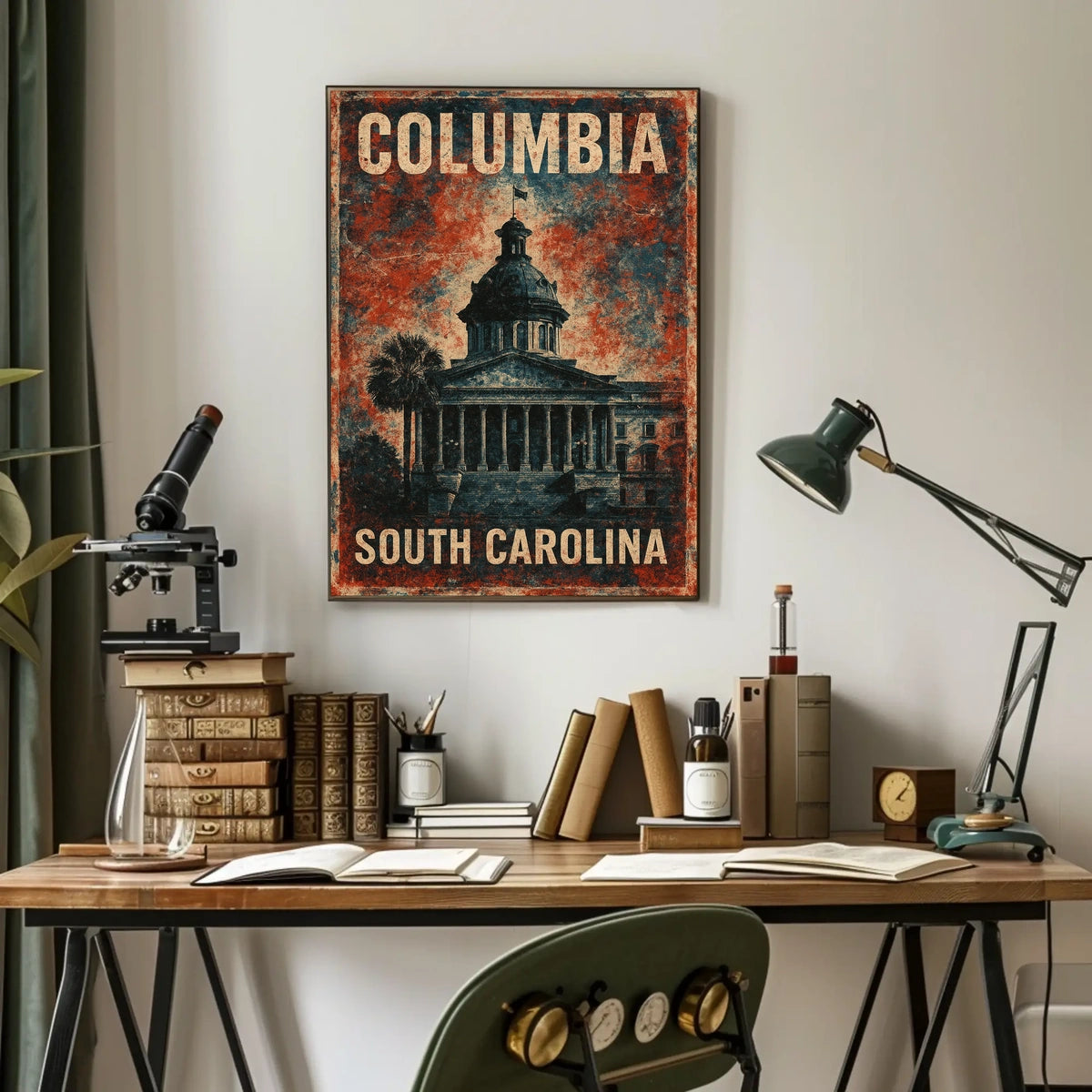 Columbia, South Carolina Poster