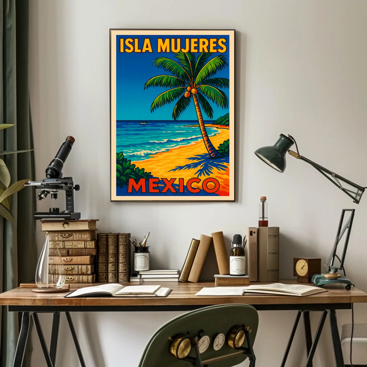Isla Mujeres Travel Poster