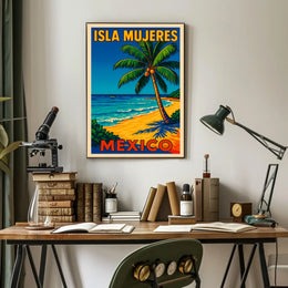 Isla Mujeres Travel Poster