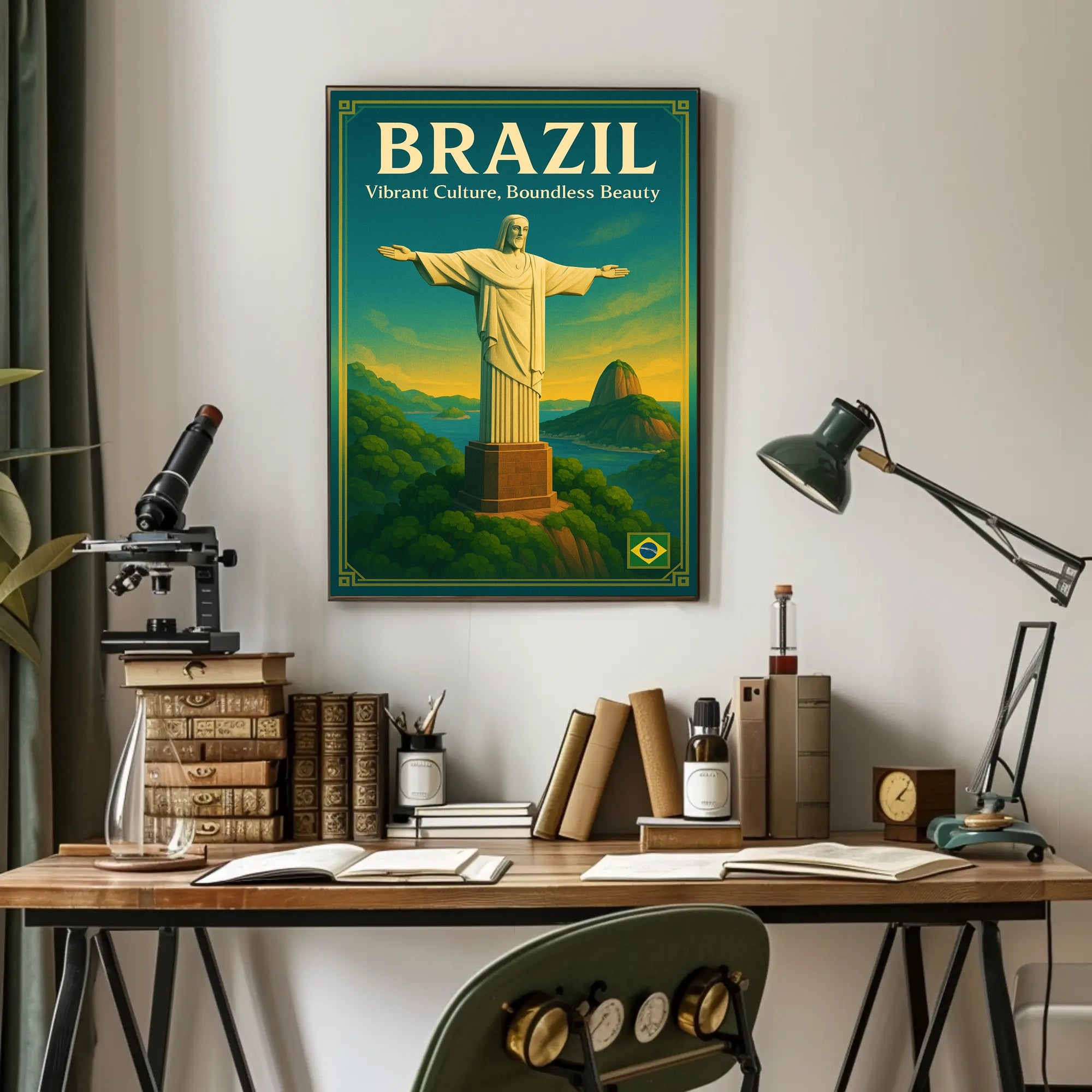 Brazil Vibrant Culture, Boundless Beauty Poster