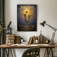 Jesus Christ Resurrection Dawn of Hope Poster PosterGoat
