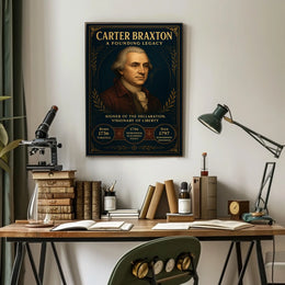 Carter Braxton A Founding Legacy Poster