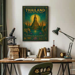 Thailand Land Of The Free Poster
