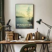 Voyageurs National Park Poster