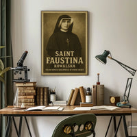 Saint Faustina Kowalska Poster