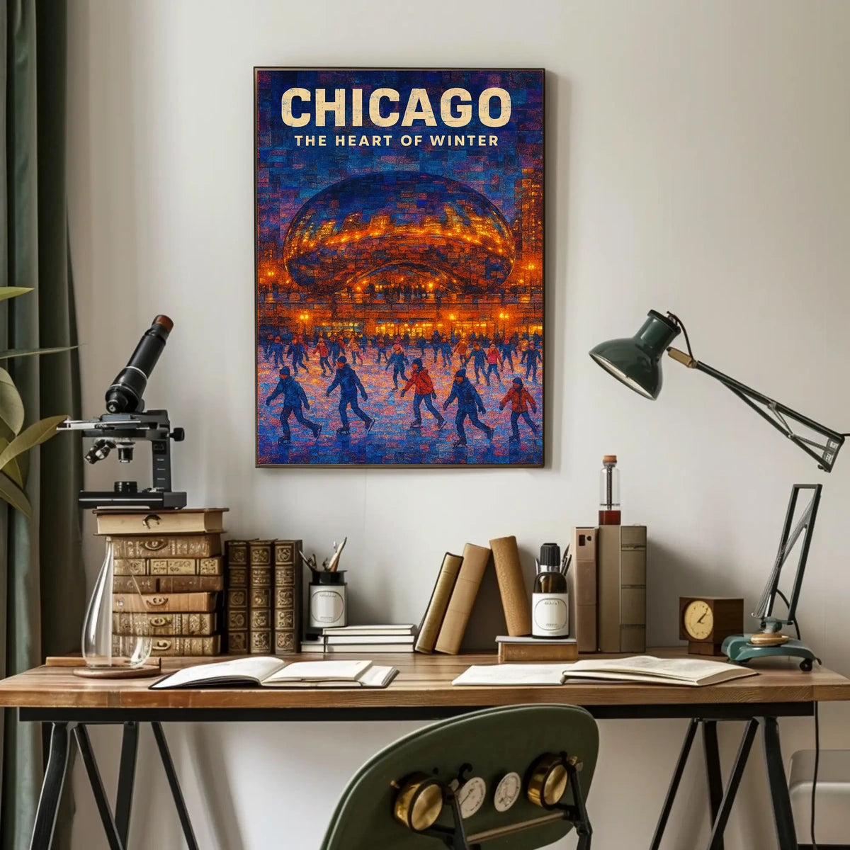 Chicago The Heart of Winter Poster