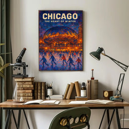 Chicago The Heart of Winter Poster