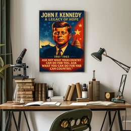 John F. Kennedy – A Legacy of Hope Poster