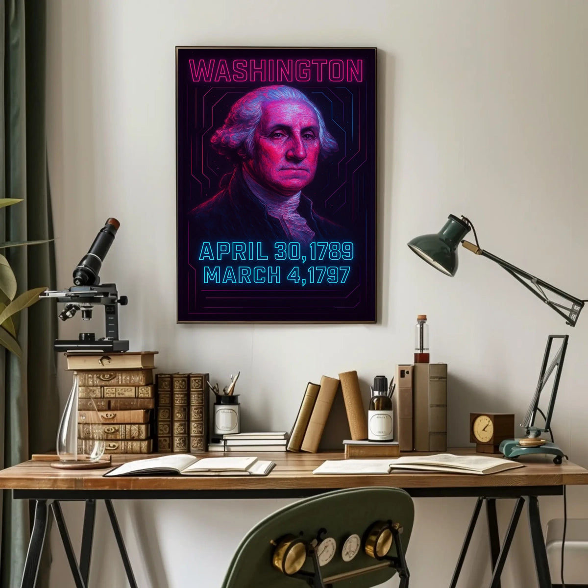 George Washington 1St President Poster