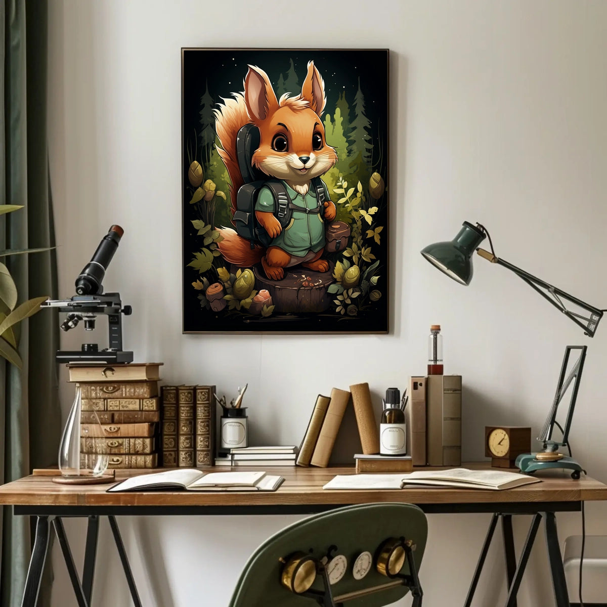 Adventure Awaits The Forest Explorer Poster