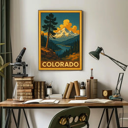 Colorado Mountain Landscape Poster