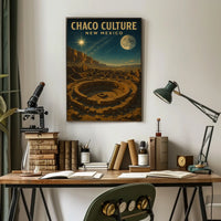 Chaco Culture New Mexico Poster