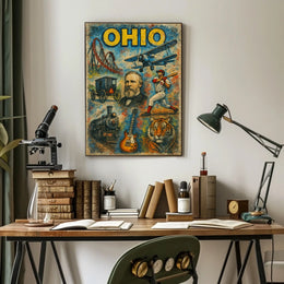Ohio Heritage Collage Poster
