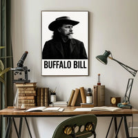 Buffalo Bill Historic American Old West Heritage Poster