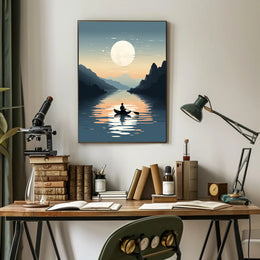 Moonlit Serenity Poster