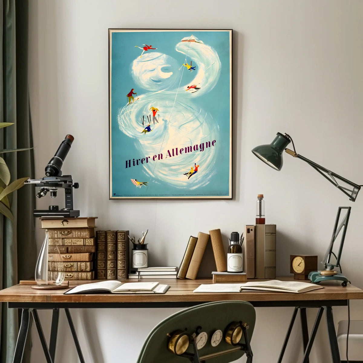 Winter in Germany Poster