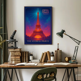 Eiffel Tower The Icon of Paris Poster