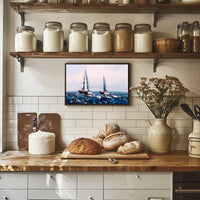 Sailing Serenity Poster