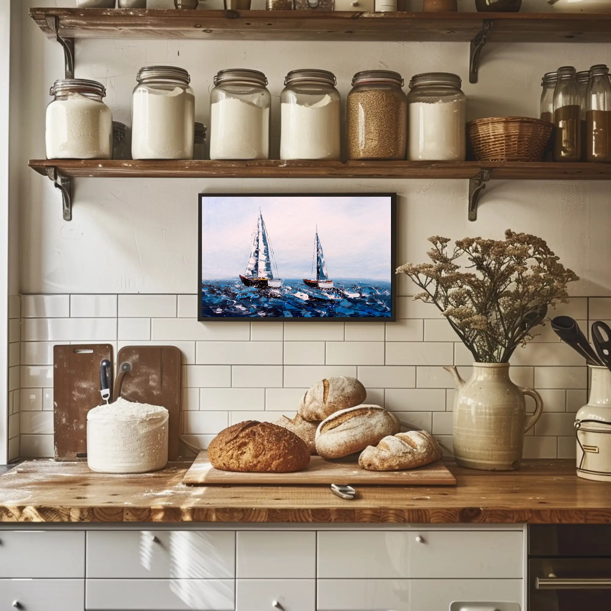 Sailing Serenity Poster