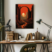 The Enchanted Canyon Poster PosterGoat