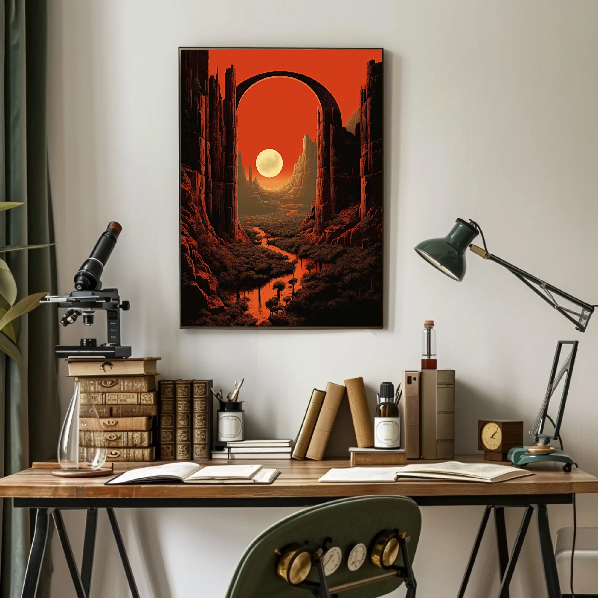 The Enchanted Canyon Poster PosterGoat