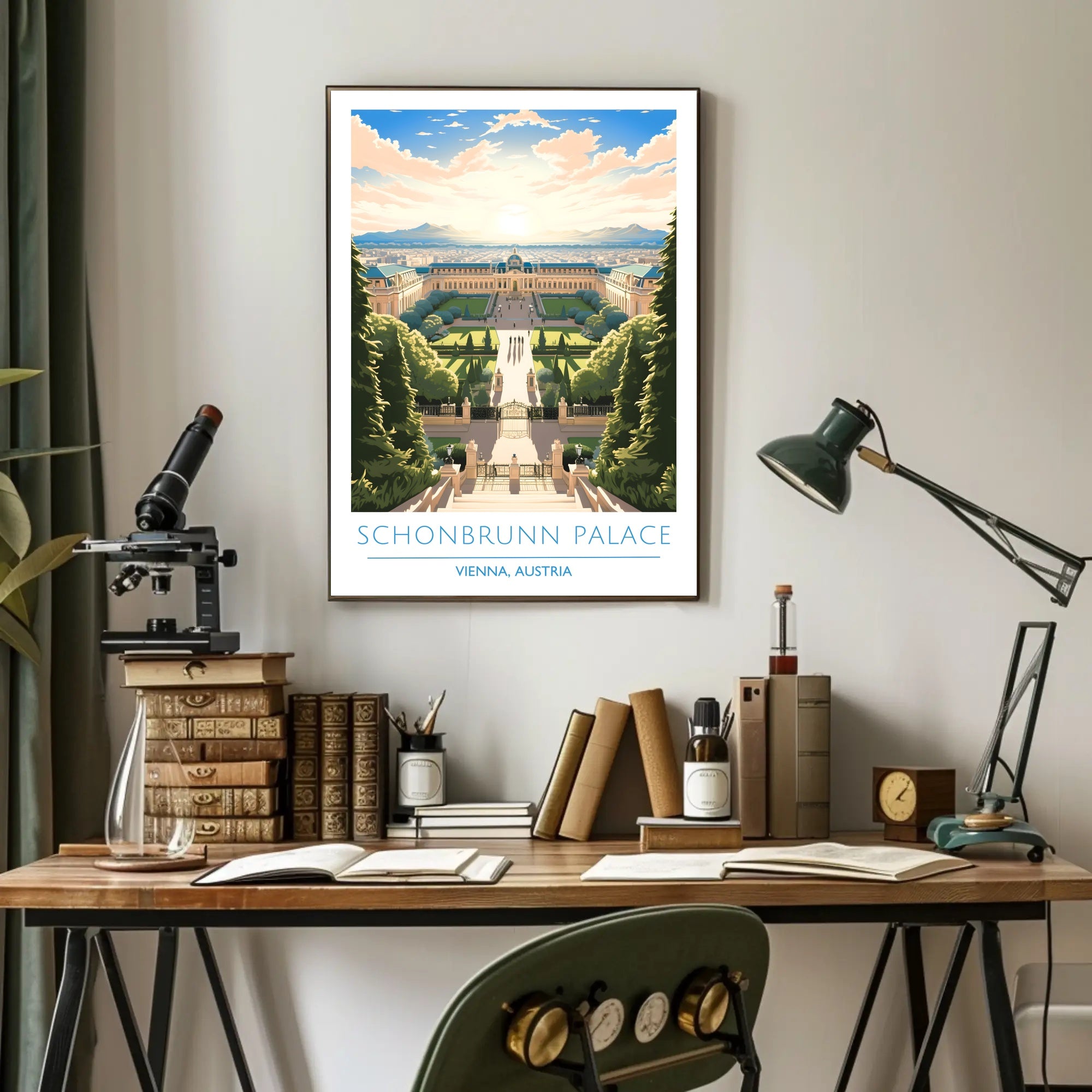 Schonbrunn Palace Poster