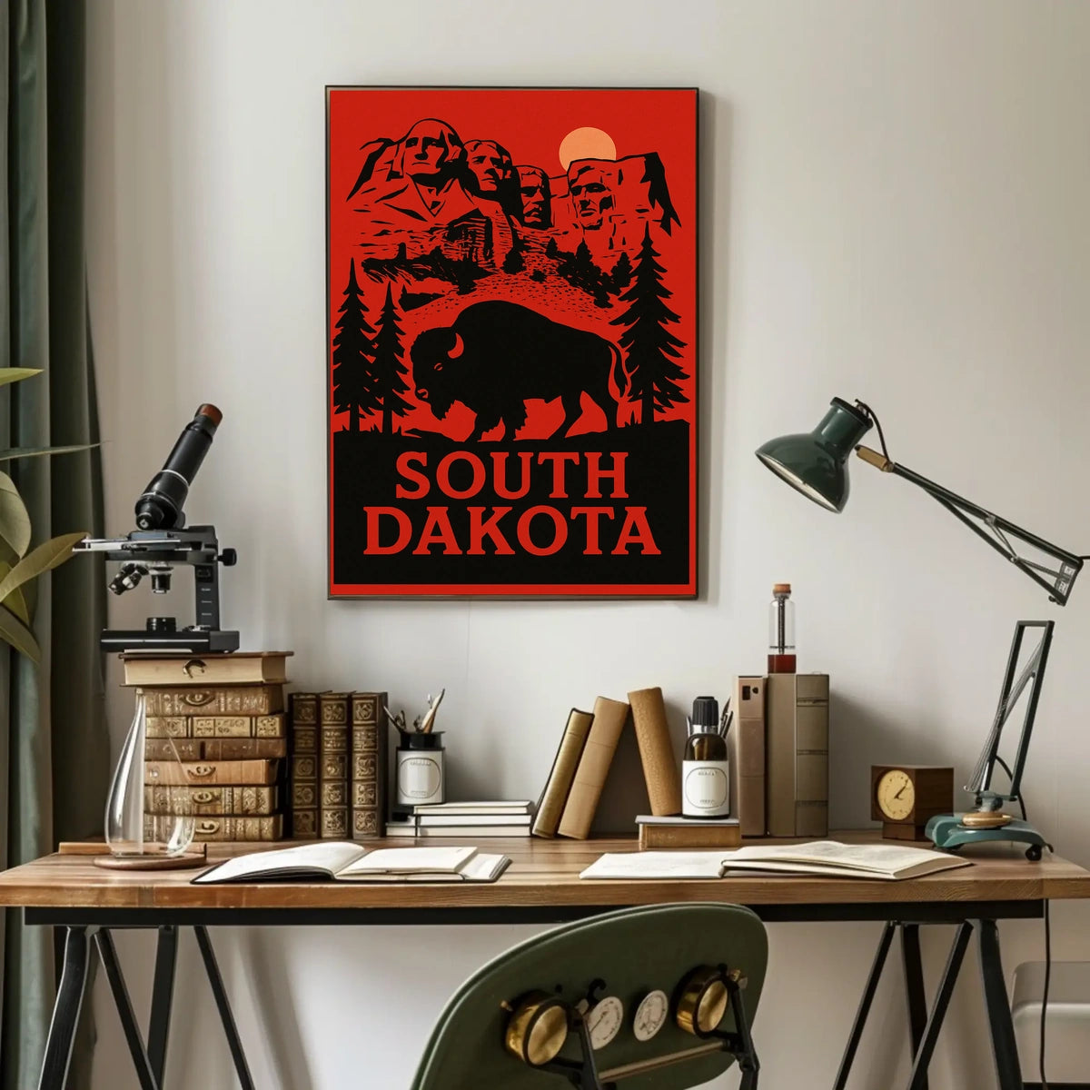 Mount Rushmore And South Dakota Poster
