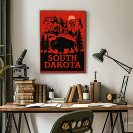 Mount Rushmore And South Dakota Poster