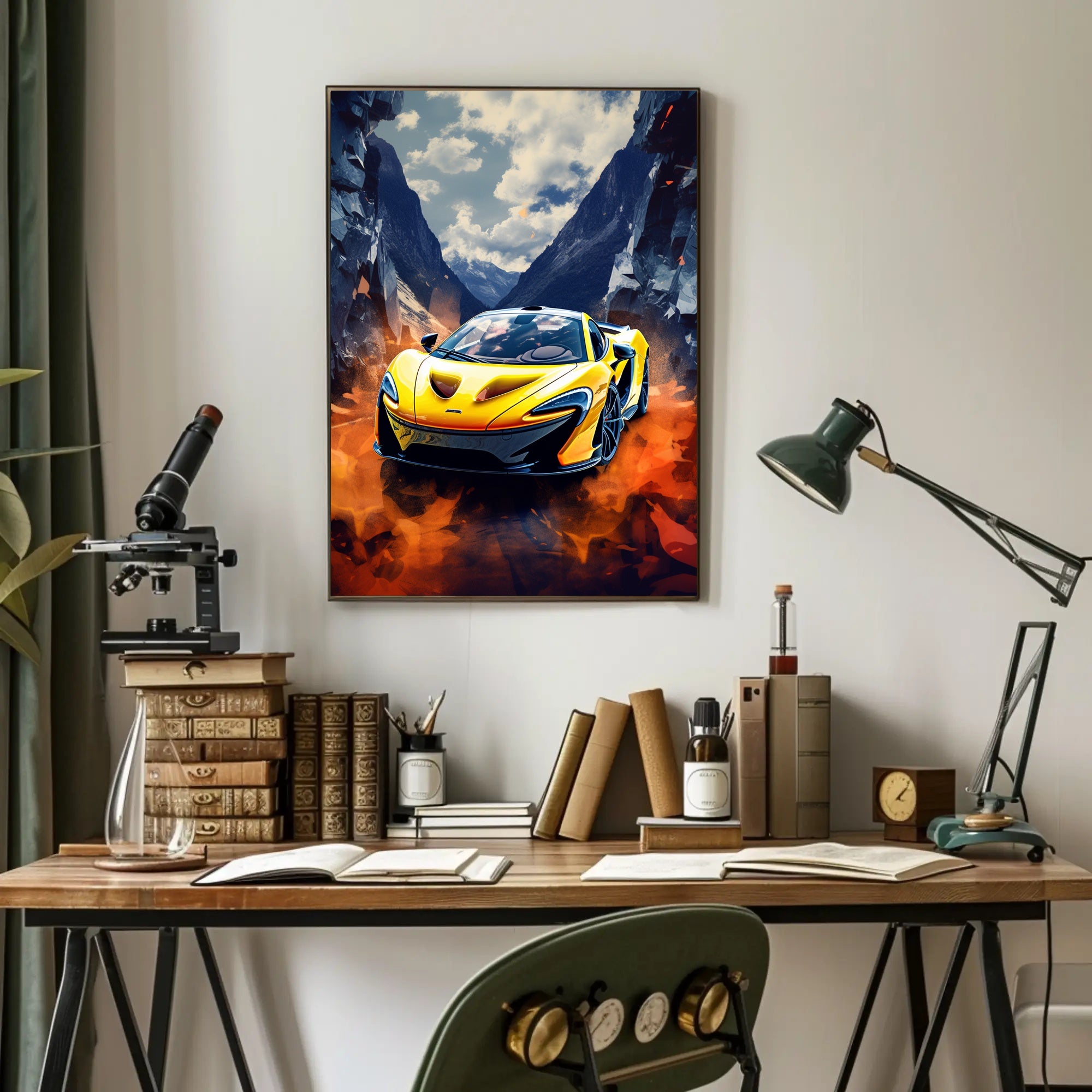 Thrill of the Drive Poster PosterGoat