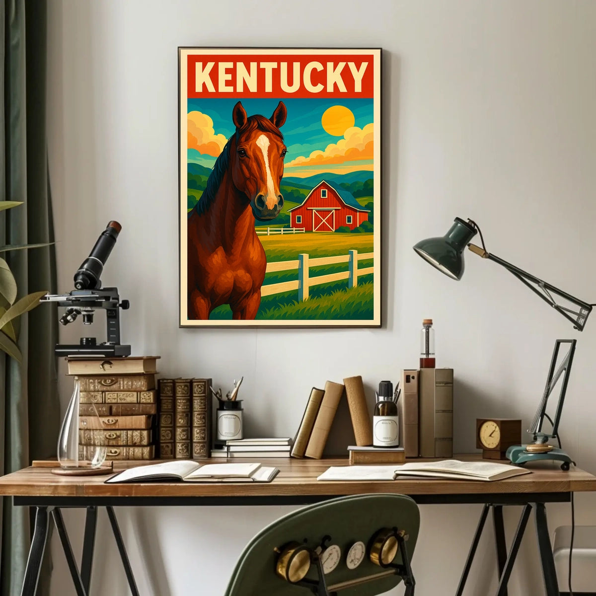 Kentucky Countryside Poster