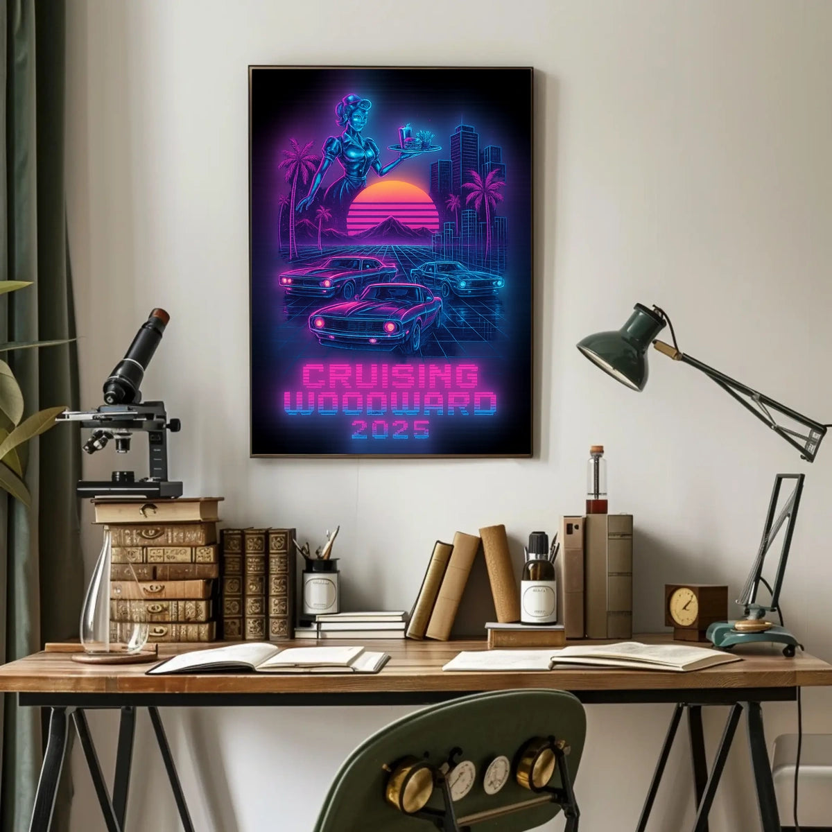 Cruising Woodward 2025 Poster