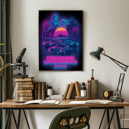 Cruising Woodward 2025 Poster