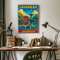 Savannah, Georgia Poster
