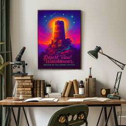 Desert View Watchtower Beacon of the Grand Canyon Poster