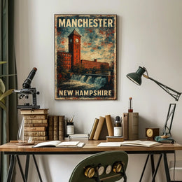 Manchester, New Hampshire Poster