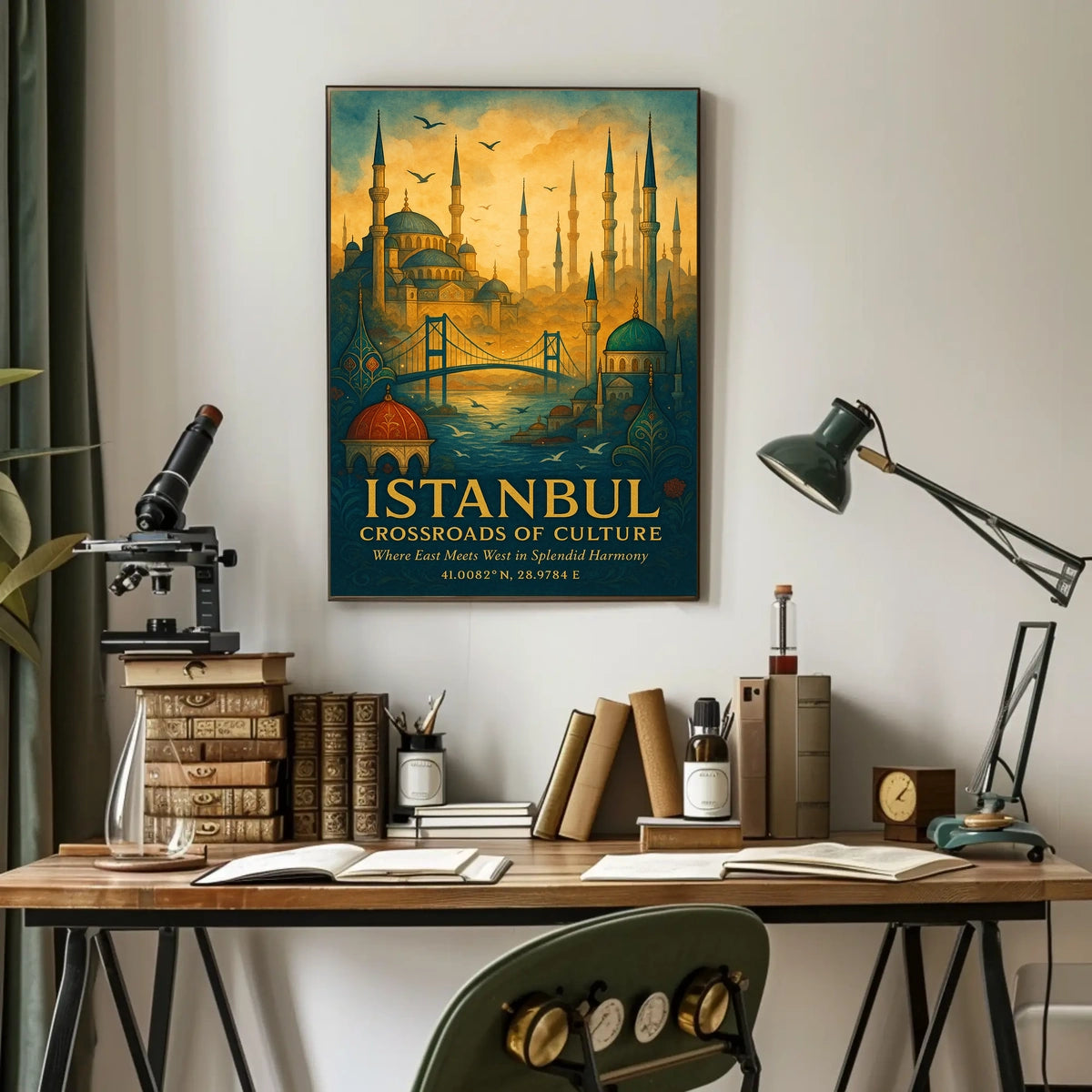 Istanbul Crossroads of Culture Poster