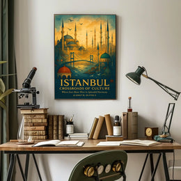 Istanbul Crossroads of Culture Poster