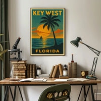 Key West Sunset Poster