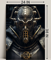 Steampunk Sentinel Poster PosterGoat