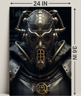 Steampunk Sentinel Poster PosterGoat