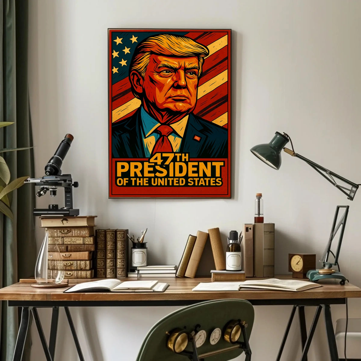 47Th President Of The United States Poster Wall Art