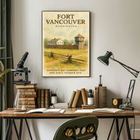 Fort Vancouver HudsonS Bay Company Poster