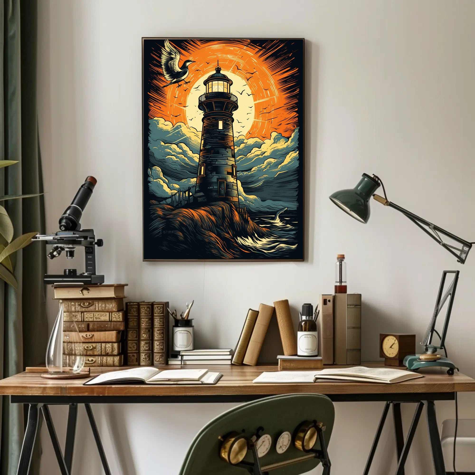 Beacon Of Light Poster PosterGoat