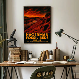 Hagerman Fossil Beds Idaho Poster