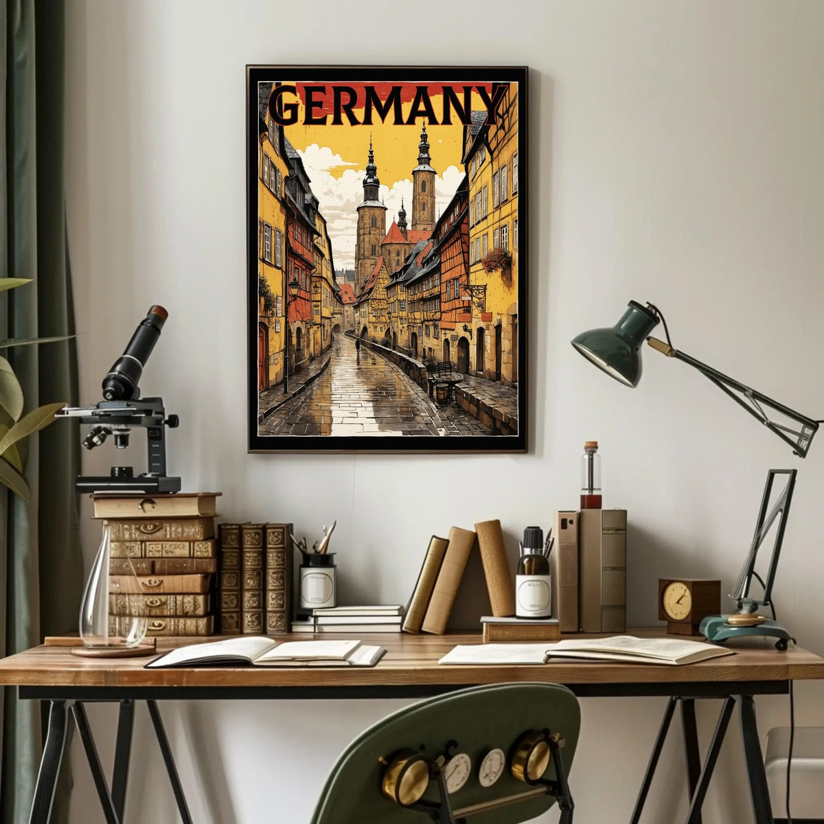 Germany Scenic Street View Poster
