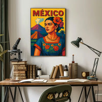 México Cultural Heritage Poster