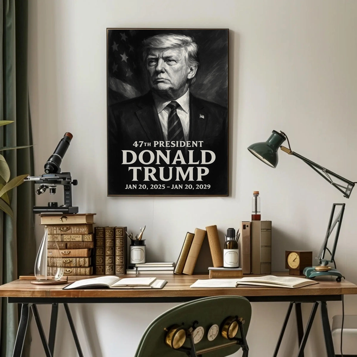 Donald Trump 47th President Poster