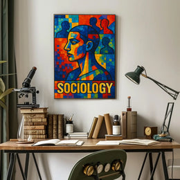 Sociology in Color Poster
