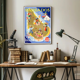 Barbados Island In The Sun Poster